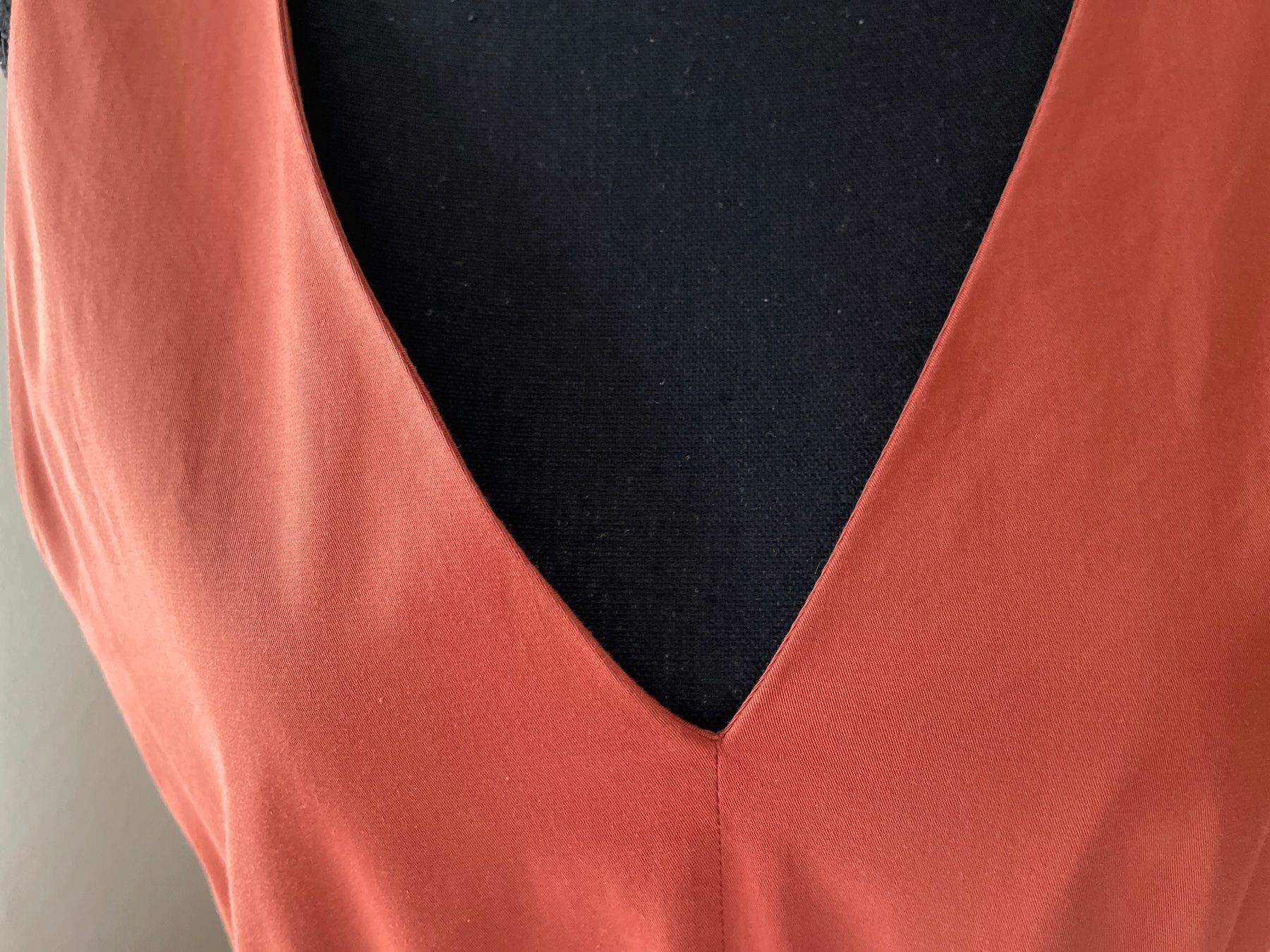 Kleider: Langes Kleid von S.Oliver Gr.36 - cognac – Gebraucht aus Birsfelden von Nic21 3