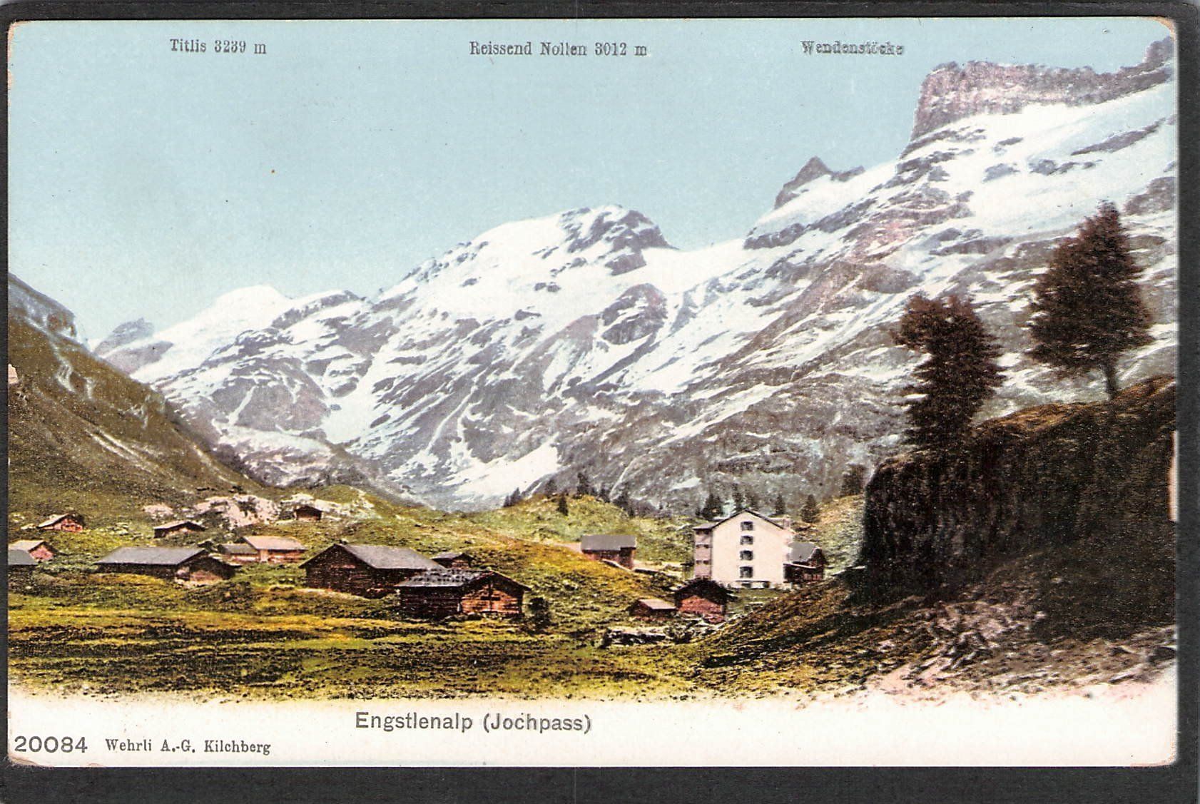 Cartoline postali: ,Engstlenalp ( Jochpass ) – Usato da Reichenburg venduto da ibiza18