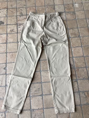 Leichte Hose, beige, Gr. 36