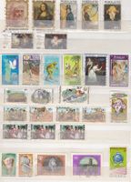 Timbres poste République Togolaise - 7 pages d'album 1960-80