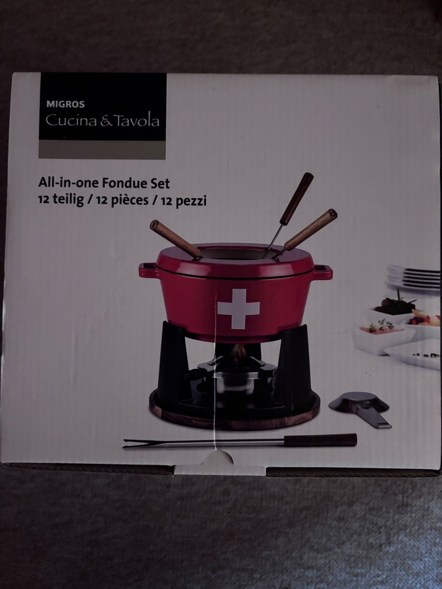 Migros Pfannen: Fondueset – Neu und originalverpackt aus Hägendorf von dgswiss 3