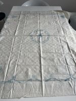 Vintage leinen Tischdecke 