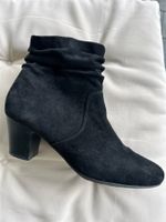 Schwarze Stiefeletten Wildleder, Gr. 41, Herbst/Win...