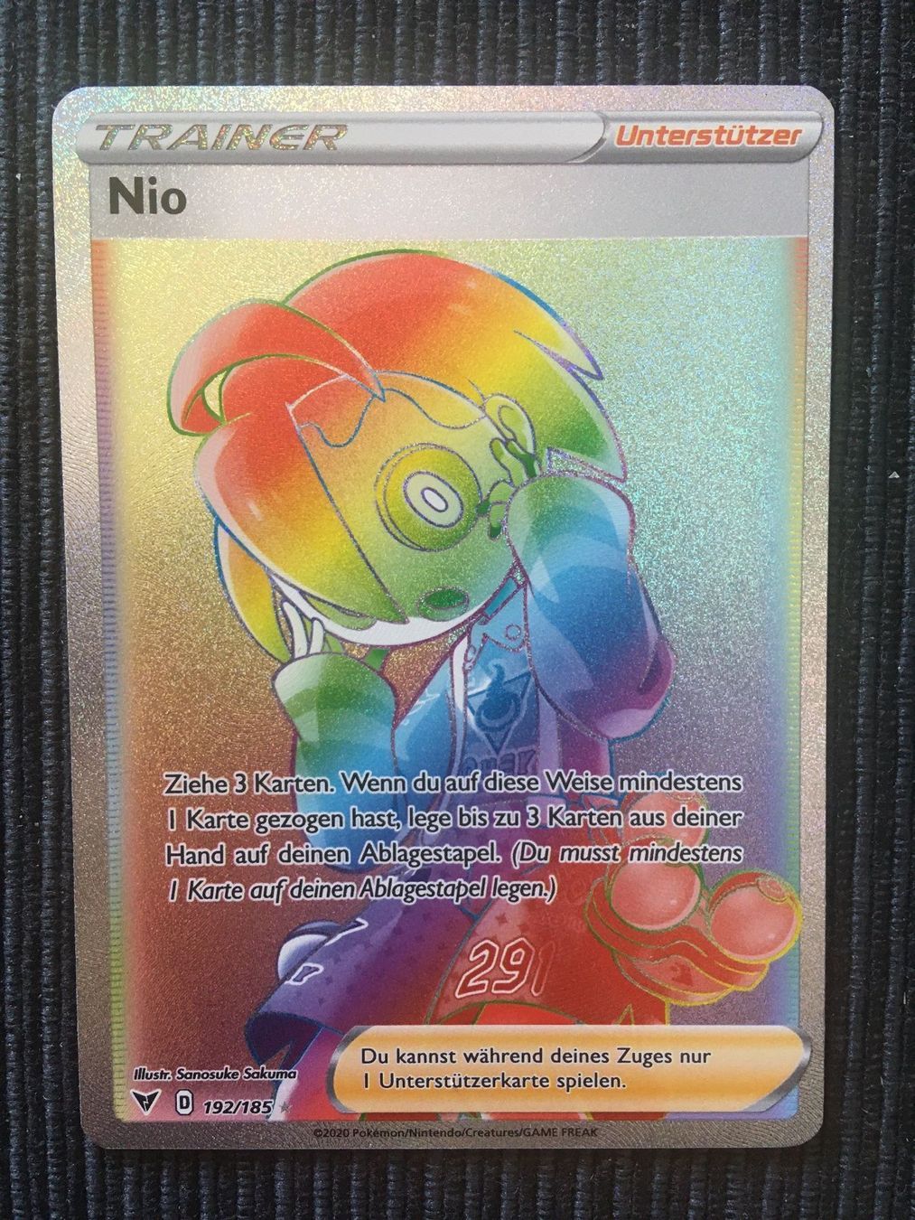 Pokémon Carte collezionabili: Pokemon Nio Rainbow Farbenschock Deutsch – Nuovo (secondo la descrizione) da Wabern venduto da Collectfun