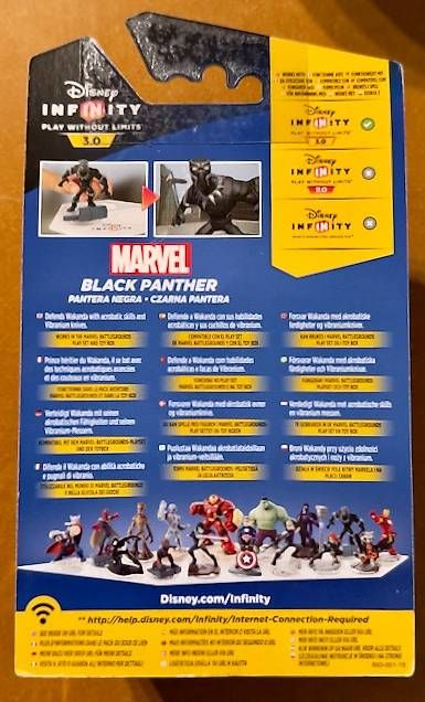 Disney Statuette: Disney Infinity 3.0 - Marvel - Black Panther - OVP – Nuovo e nell'imballaggio originale da Bonstetten venduto da hsum 1