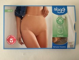 SLOGGI, Slip MAXI Cotton, Grösse 46, Farbe Braun