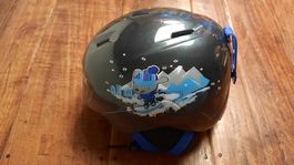 Kinder Ski-Helm * Snowboard-Helm * UVEX MANIC BLACK SNOW DOG