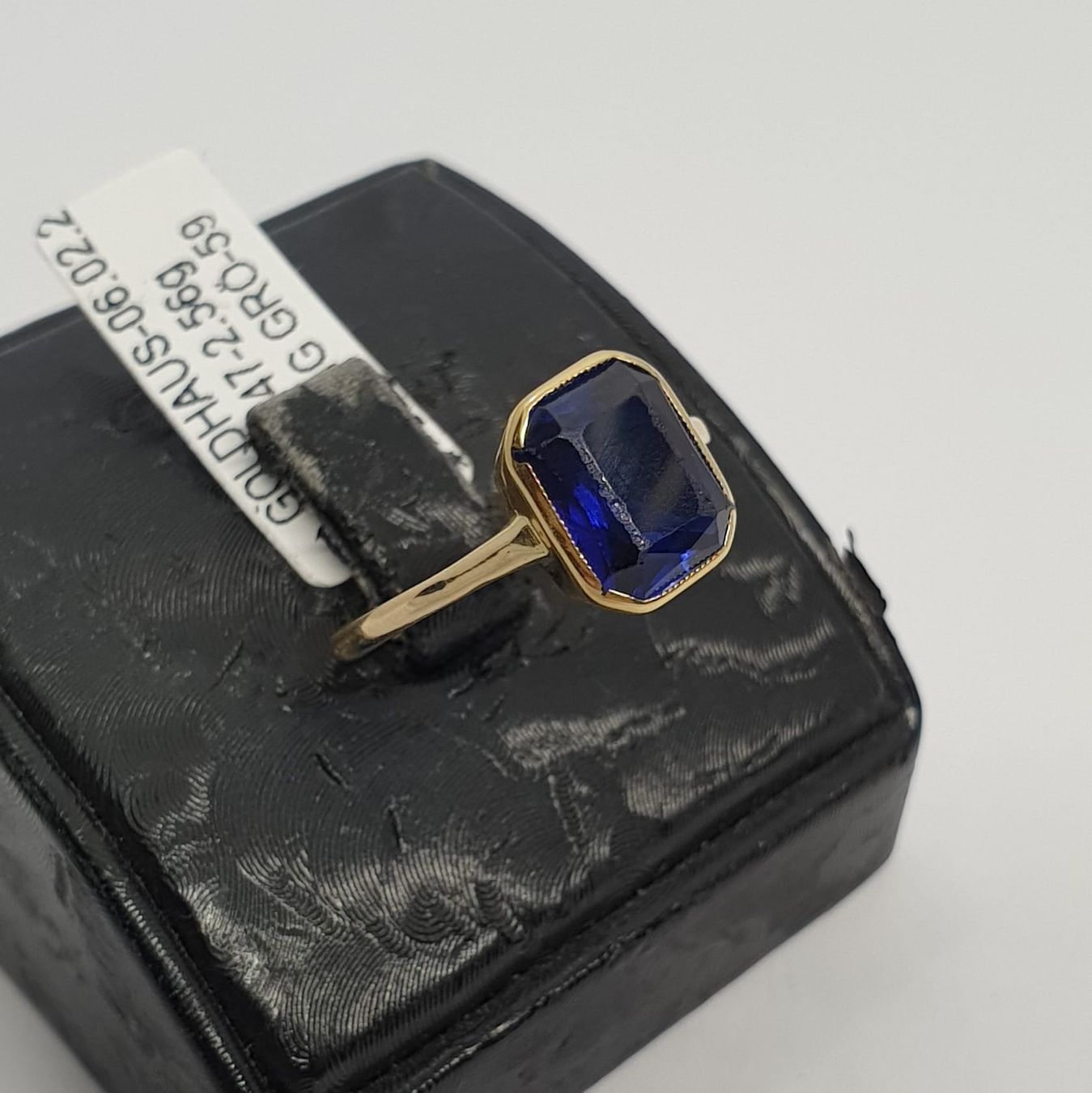 Anelli: Echt 18K Gold Ring – Usato da Luzern venduto da Goldhaus-Luzern 1