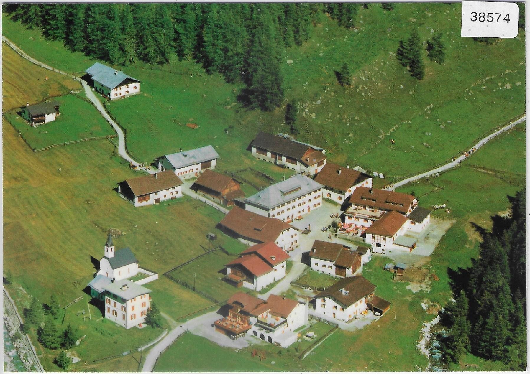Cartoline postali: Flugaufnahme S-charl Engadin – Usato da Ettingen venduto da Kartenplanet