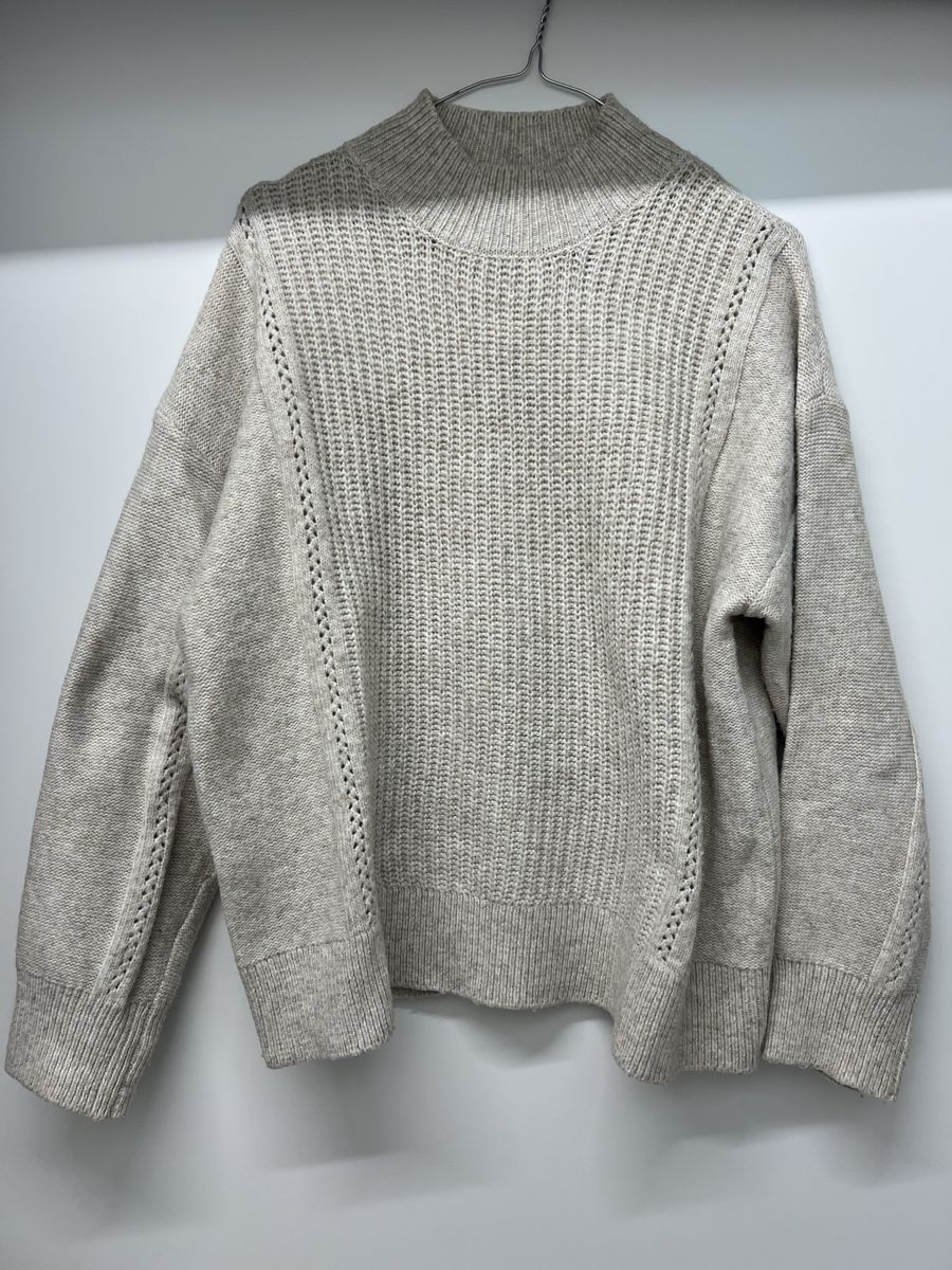 Mango Pullover & Sweatshirts: Mango Strickpullover, Beige, Gr. S – Gebraucht aus Urdorf von ines.tr96