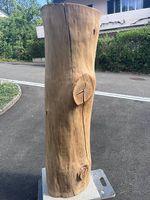 Holzstamm - Kirschholz - Stamm - Skulptur