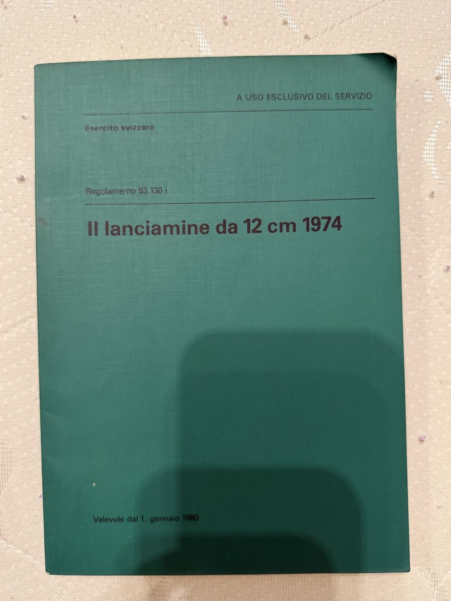 Bücher: Il lanciamine da 12 cm 1974 – Gebraucht aus monte carasso von Chanel82