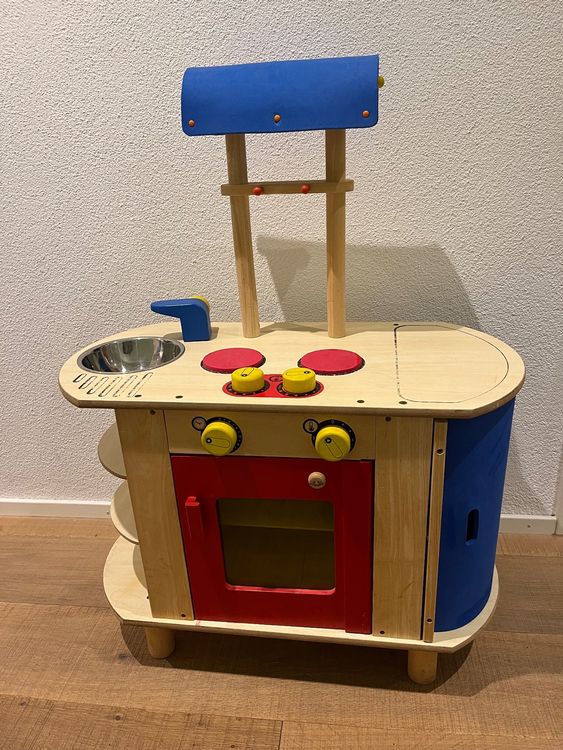 Kinderküche aus Holz Kaufen auf Ricardo