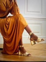 Sandalen Gold (Neu)