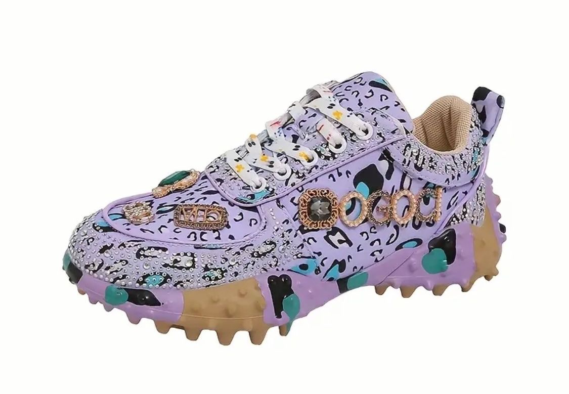 Damenschuhe: edle Damenschuhe mit Glitzer, lila, Gr. 40 – Neu und originalverpackt aus Winkel von ferrari2022 1