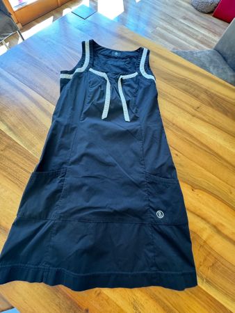 Schwarzes luftig leichtes Sommerkleid Bogner Gr. S/36 TOP!