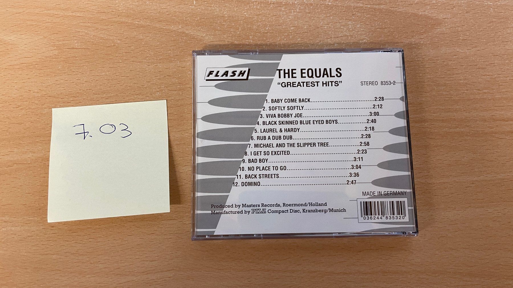 CD: The Equals - Greatest Hits - ok – Usato da Glattfelden venduto da cybermaxx 1