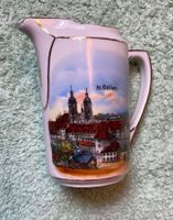 Schöner Porzellan Krug Kanne Souvenir St. Gallen