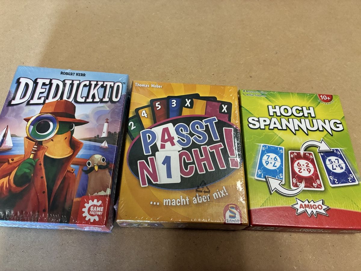 Spiele: 5 Spiele – Neu und originalverpackt aus Hondrich von sigmaster 2
