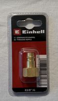 Einhell Druckluft-Gewindenippel 3/8 Zoll - Schnellkupplung m
