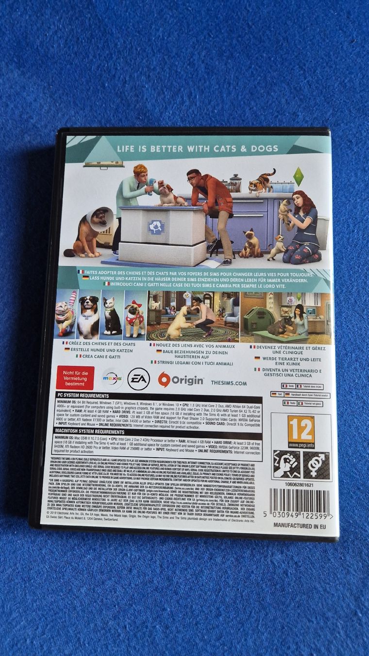 Spiele: Die Sims 4 Erweiterungspack Hunde & Katzen – Neu und originalverpackt aus Lumbrein von seraina_capaul 1