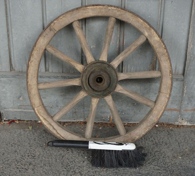 Holz Wagenräder V6 - Bastelzubehör Für Deko In 5-50cm Größe, 50er Set