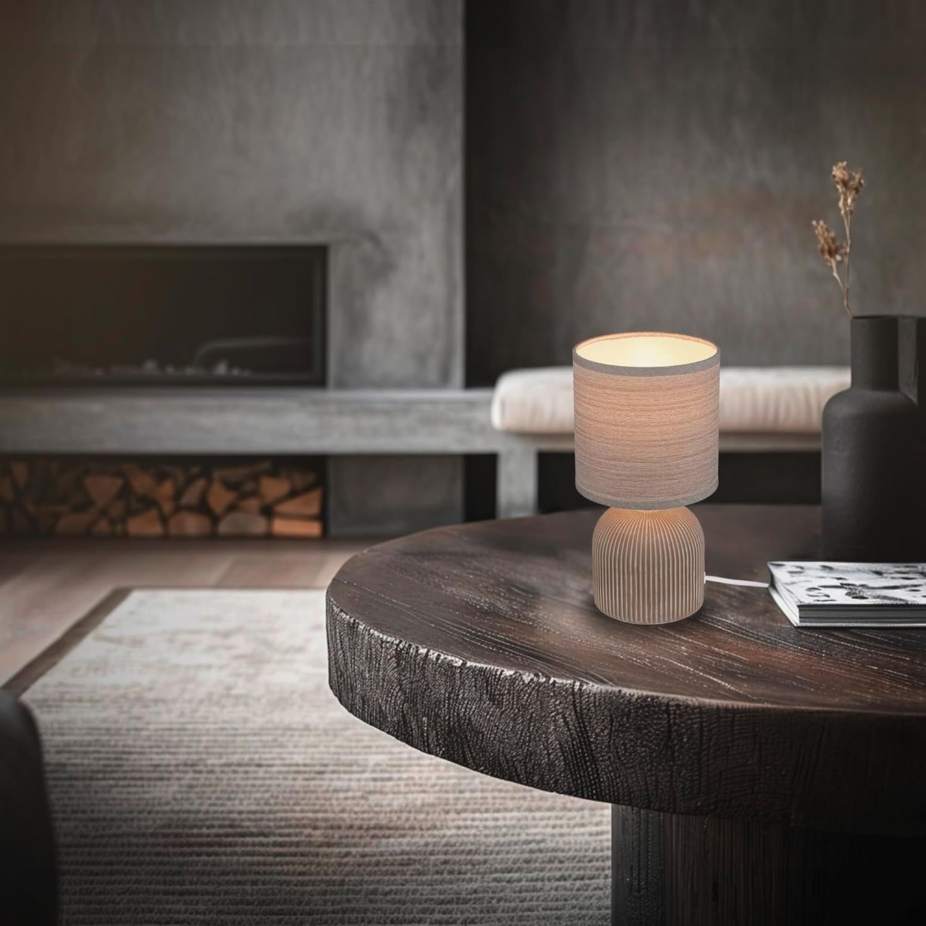 Lampade: Tischlampe mit Stoffschirm – Nuovo e nell'imballaggio originale da Nuglar venduto da SaleRitter 6