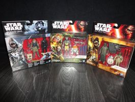 Star wars Hasbro figurines 3 boîtes