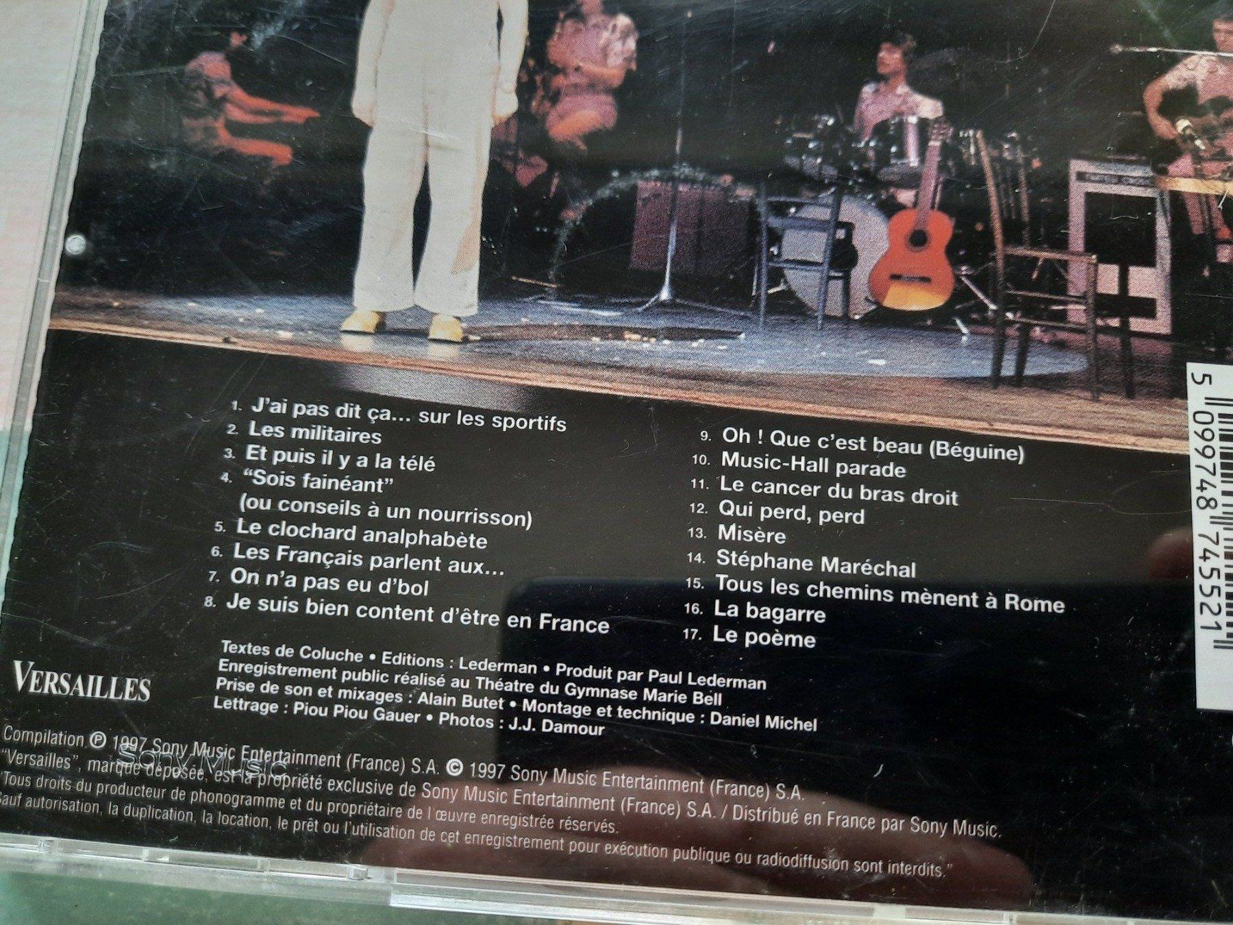 CD: CD Le triomphe de Coluche au Gymnase – Usato da Pully venduto da bro_n52j 2