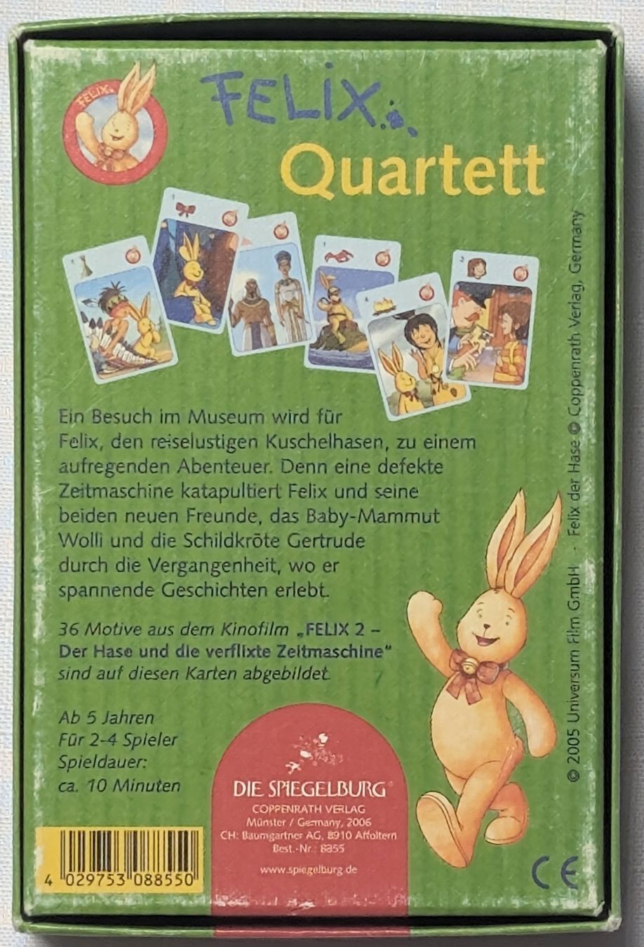 Giochi: Felix Quartett - Spiegelburg - 2005 – Nuovo (secondo la descrizione) da Wängi venduto da ABIZONE-86 3
