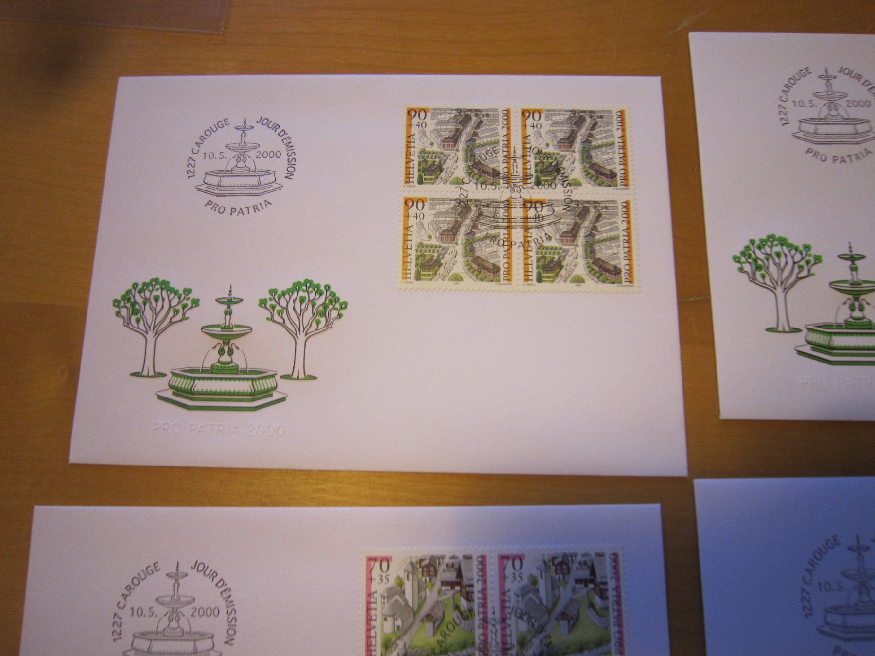 Tutti i francobolli: PP 2000 FDC Serie und 4er – Usato da Gordola venduto da Polentaefung 5