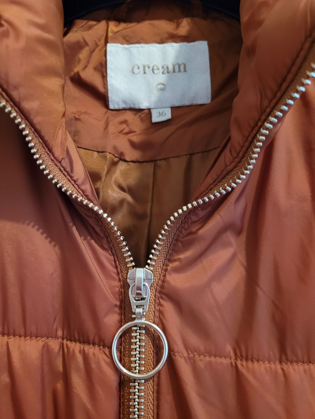 Cream Mäntel: Langer Mantel, rostorange, CREAM – Neu (gemäss Beschreibung) aus Basel von 3006B_ 1