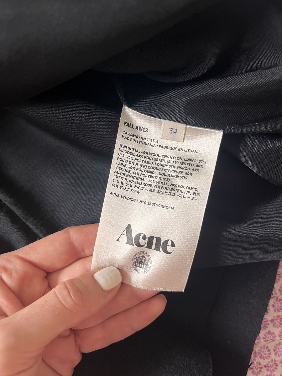 Gonne: Acne Pencilskirt Wolle – Nuovo (secondo la descrizione) da Zürich venduto da Ahranna 4
