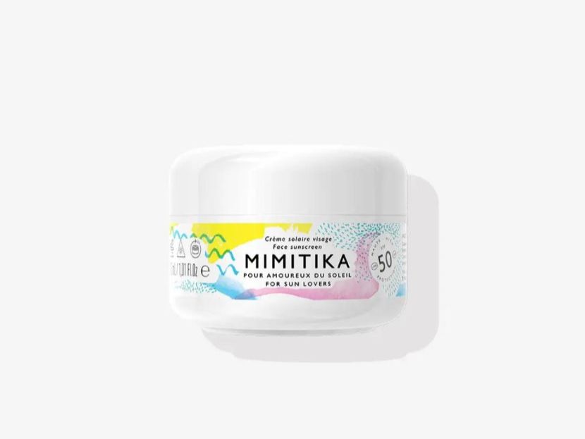 Cura del viso: Mimitika crème solaire visage SPF50 – Nuovo e nell'imballaggio originale da Courgevaux venduto da Qwertz111320