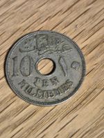 Ägypten 10 Millièmes 1917 gelocht - ab Fr. 1.--!