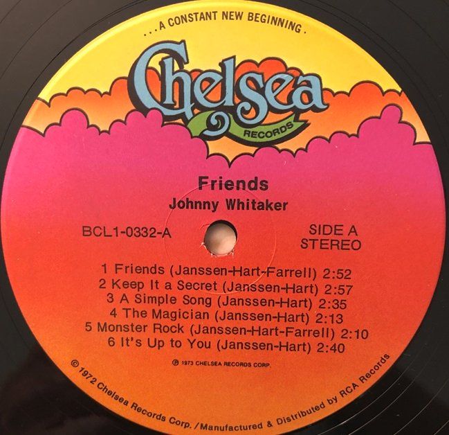 Dischi in vinile: Johnny Whitaker - Friends (LP) – Usato da Grüningen venduto da azulgrisvinyl 2