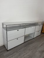 USM Haller Sideboard Lichtgrau 3x3 mit 6 Klappen Q2