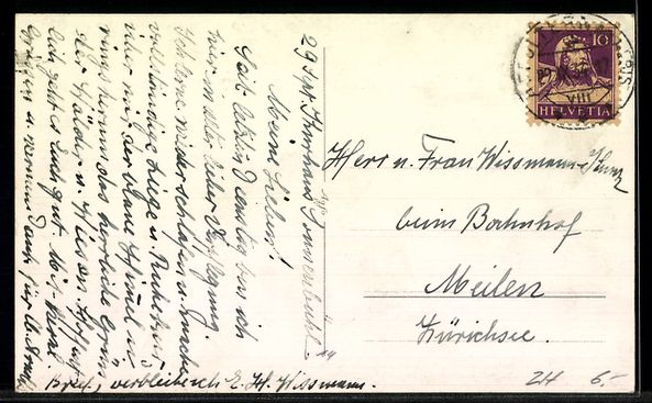 Cartes postales: AK Affoltern a. A., Sonnenbühl – D'occasion à Berlin par bartko-reher 1
