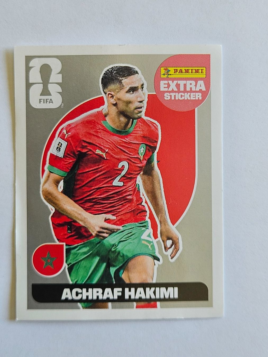 Panini Carte collezionabili: Panini Extra Sticker, WM 2026: Achraf Halimi, Silber – Nuovo (secondo la descrizione) da Baden venduto da aaf77