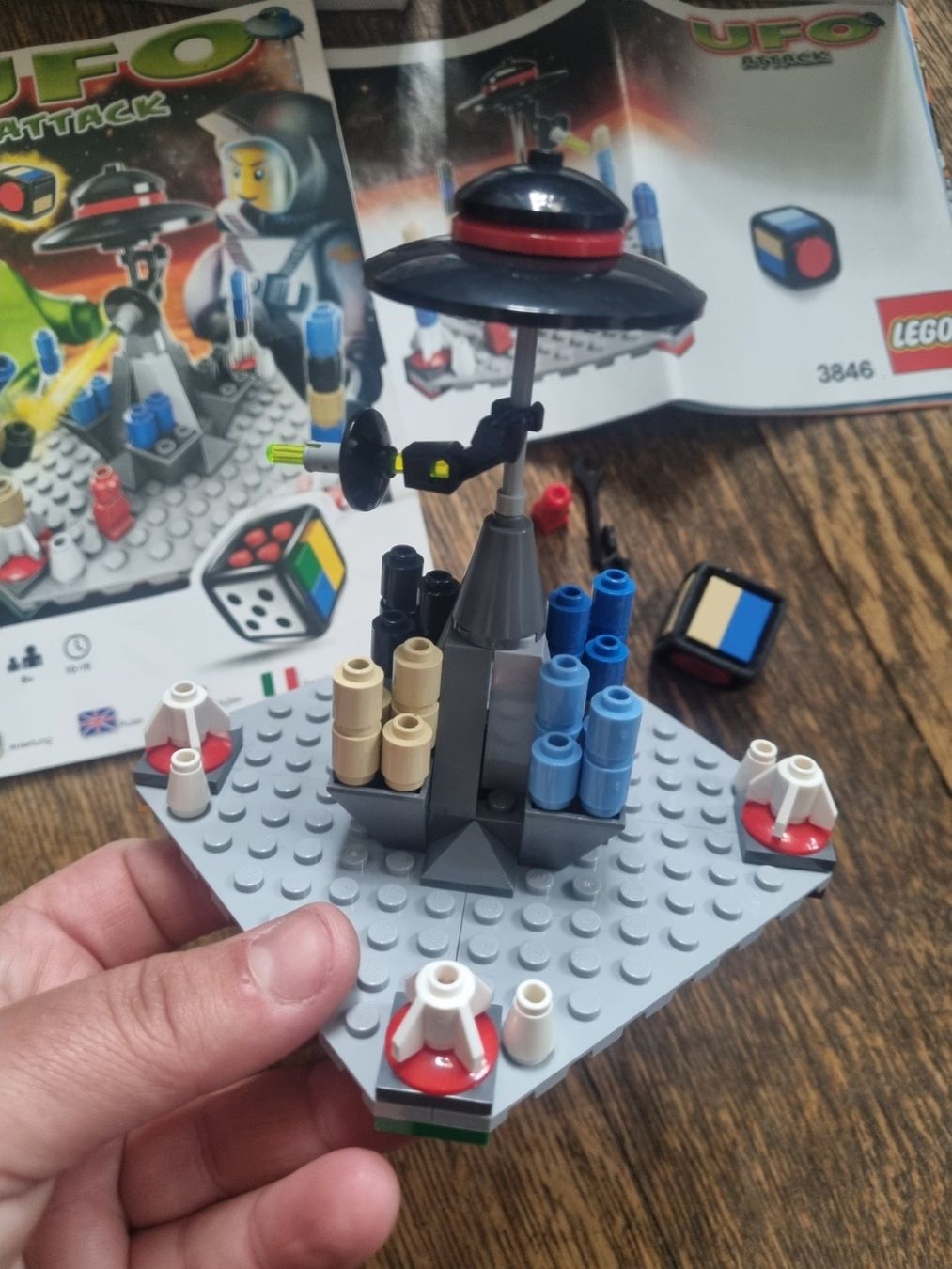 Lego Kit di costruzioni: Lego 3846, jeu Ufo attaque – Usato da Fribourg venduto da jarmilka 6