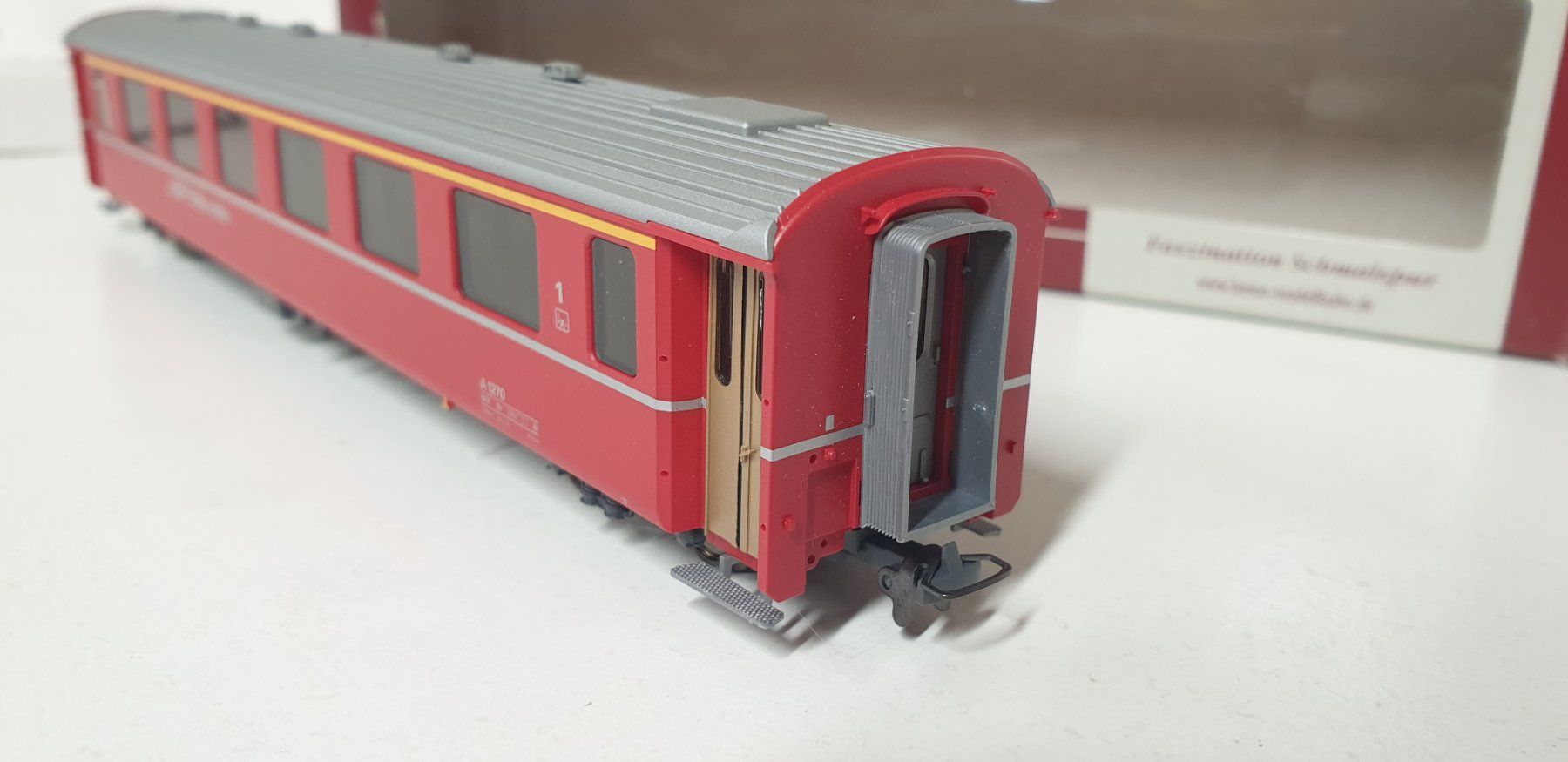 Bemo Modellini di ferrovie: Bemo RhB Einhetswagen EW II  3242 120 – Nuovo (secondo la descrizione) da Geroldswil venduto da TopTrain54 5