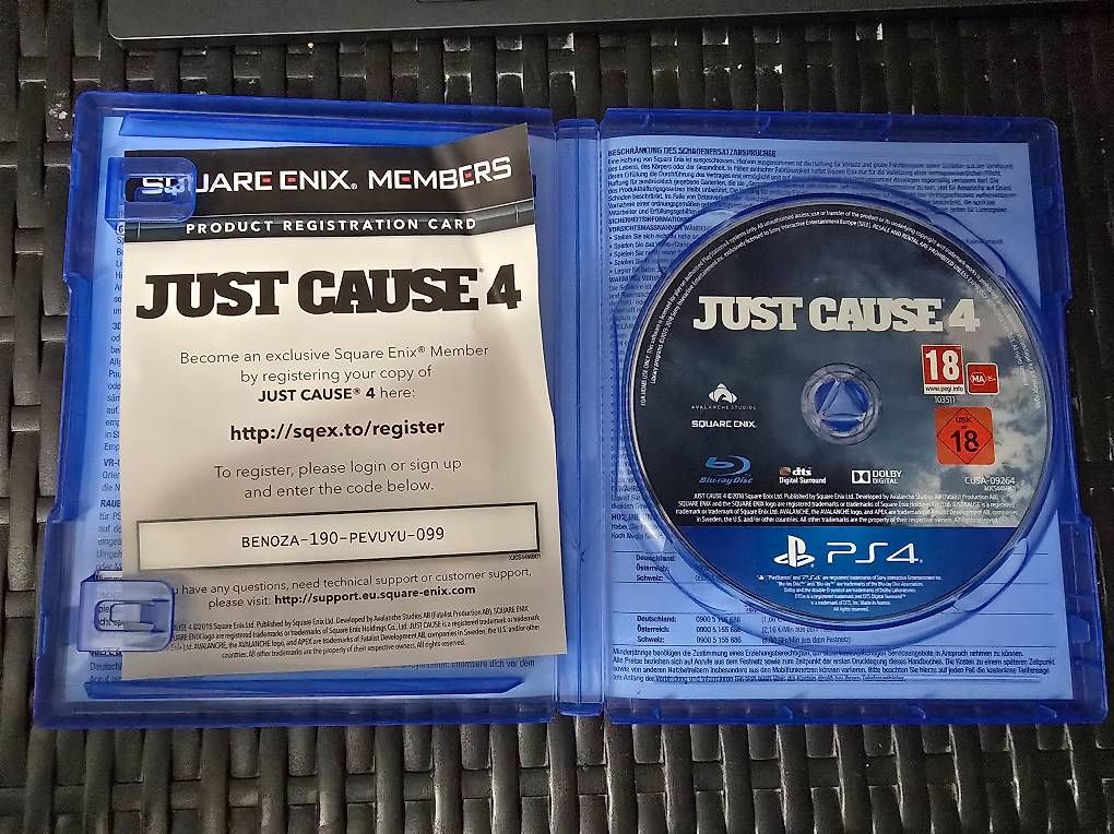 Giochi: Just Cause 4 - PS4 – Usato da Flawil venduto da nik_9tfj