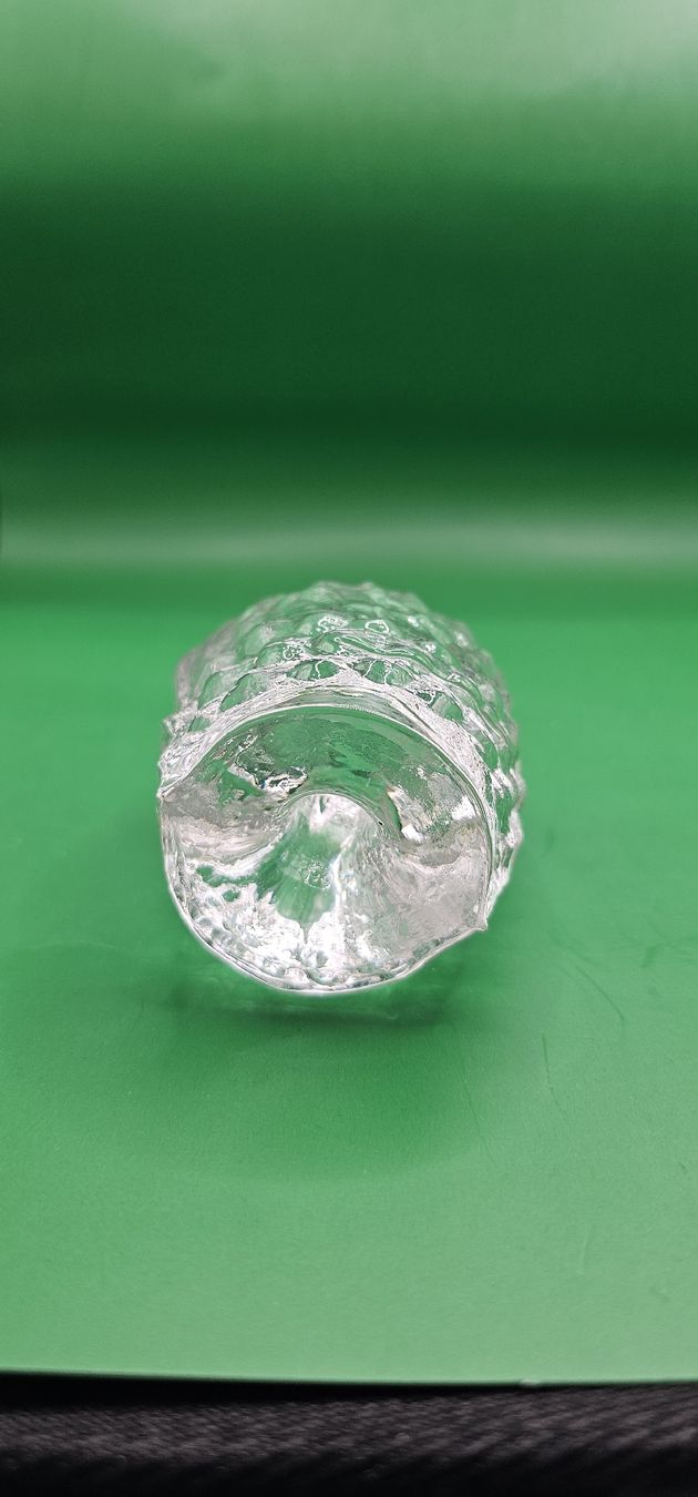 Statuette: Vintage Pukeberg Glas Paperweight Eule – Usato da Zürich venduto da Daniela51 2