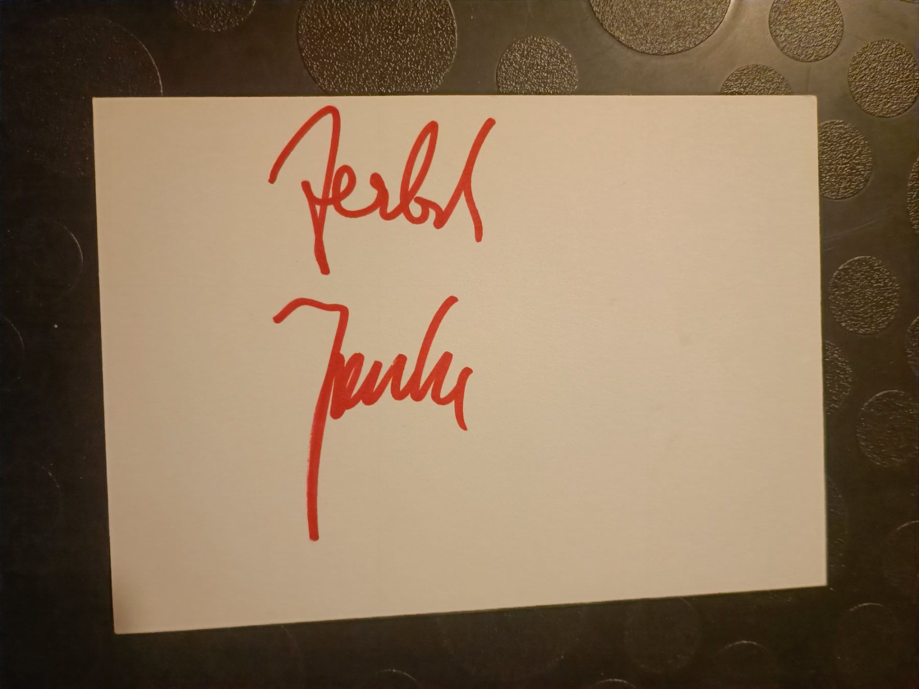 Autografi: Arnold Jonke & Christoph Zerbst - Rudern - Olympia Silber – Usato da Menziken venduto da Artographs