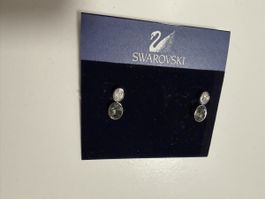 Swarovski Ohrringe, neuwertig, elegantes Design, Top!