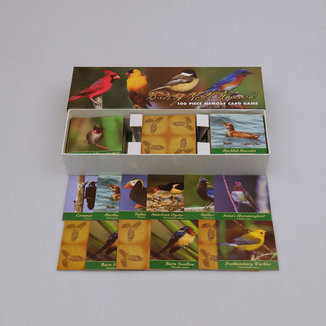 Giochi: 100 Stück Memory Vogel Kartenspiel – Usato da Volketswil venduto da brockipfannenstil 3