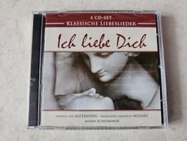 Ich liebe dich  /  4 CD Set (klassische Liebeslieder) OVP