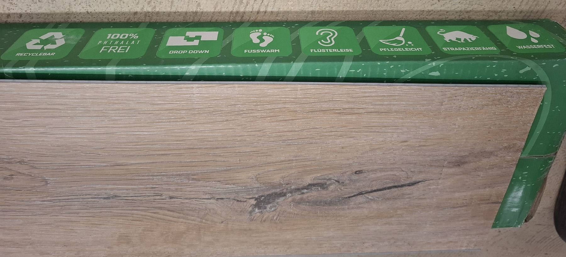 Bodenbeläge: Vinylboden Eiche Holzoptik – Gebraucht aus Lostorf von NathanjaB 2