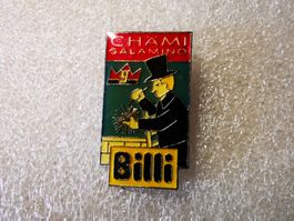 Ansteckpin 1: Billi x Chämi Salamino