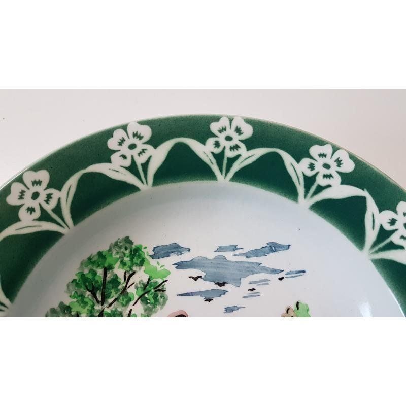 Piatti: Wandteller Jugendstil Landschaft – Usato da Kaltbrunn venduto da Condor2 4